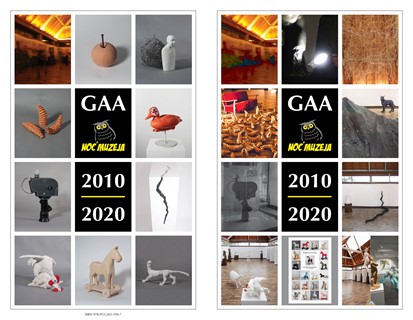 GAA u Noci muzeja od 2010. do 2020. - korice - za web